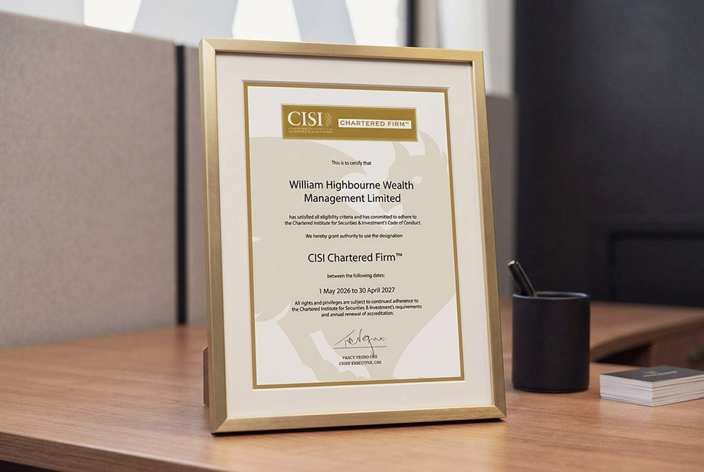 William Highbourne Celebrates Achievement of CISI Chartered Firm™ Status